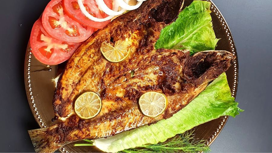 Samak Mashwi là một món ngon Dubai được chế biến từ cá