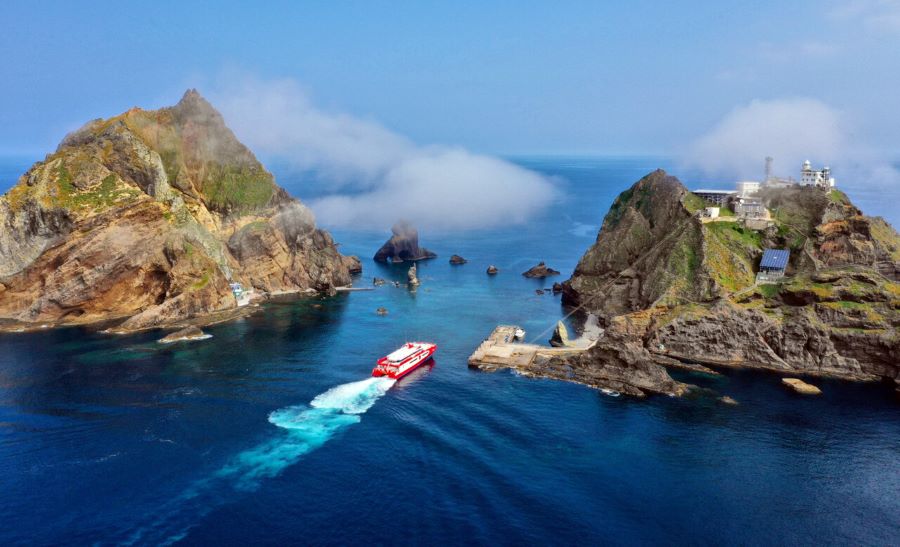 Đảo Dokdo sở hữu cảnh quan thiên nhiên tươi đẹp mỹ miều
