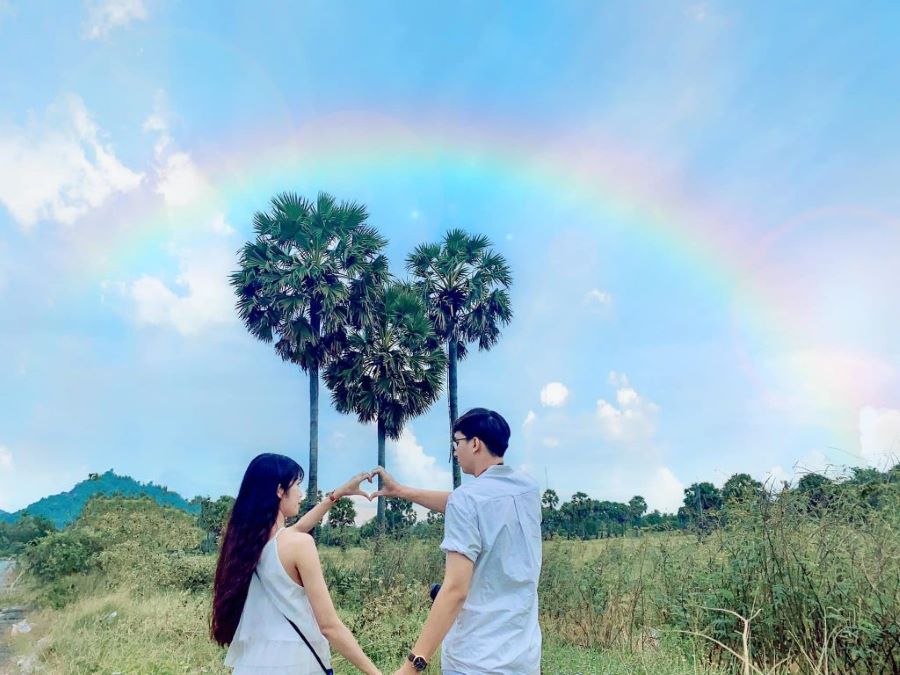 Thốt Nốt Trái Tim - tọa độ check-in không thể bỏ qua của các cặp đôi tình nhân 