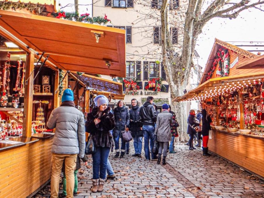 Chợ Giáng sinh Strasbourg vẫn giữ được những nét văn hóa truyền thống độc đáo của người Pháp