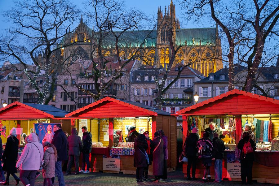Chợ Giáng sinh Metz hứa hẹn sẽ mang đến những trải nghiệm du lịch khó quên