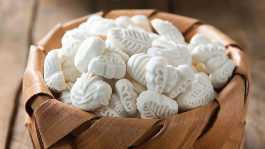 Bánh in - một trong những món bánh không thể thiếu trong dịp Tết truyền thống