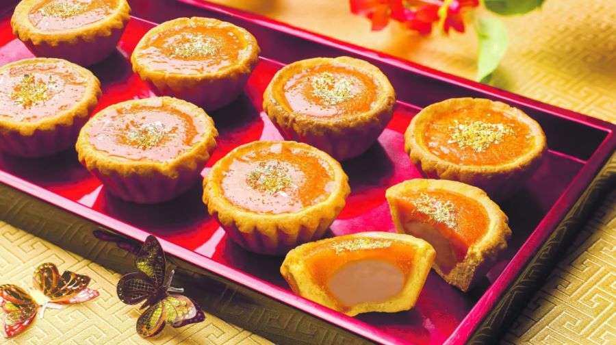 Bánh tổ là một trong những món bánh truyền thống phổ biến nhất dịp Tết tại Singapore