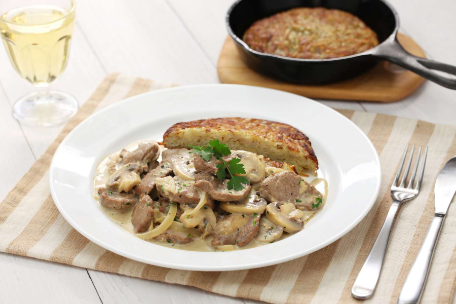 Zurcher Geschnetzeltes - Một trong những món ăn Thuỵ Sĩ chinh phục được khẩu vị của mọi thực khách