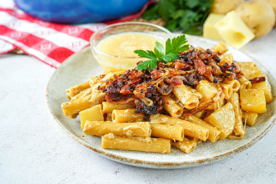 Alplermagronen được chế biến với công thức vô cùng giản dị mà tinh tế