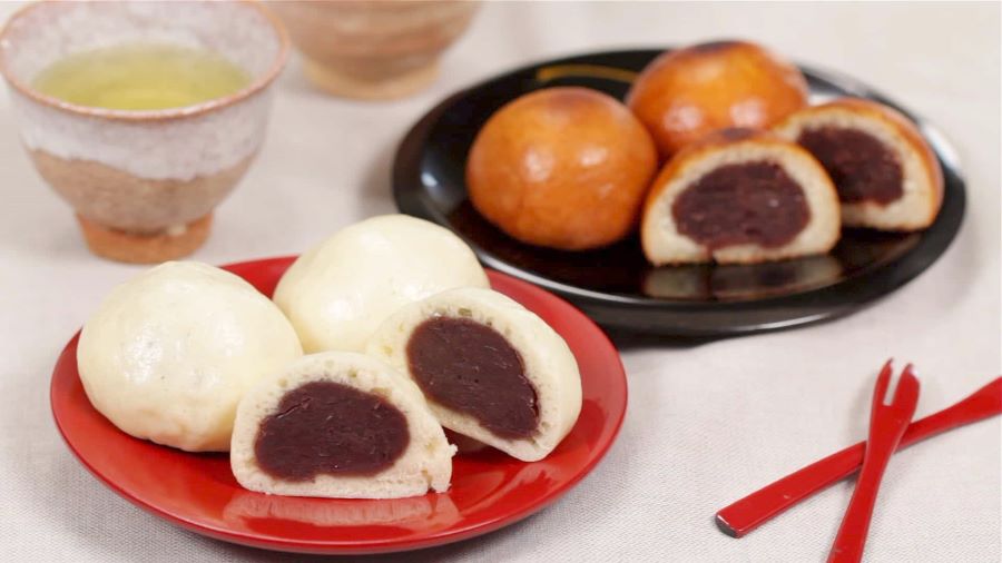 Bánh Manju là món tráng miệng phổ biến nhất của Nhật Bản, thường được dùng để ăn kèm khi uống trà