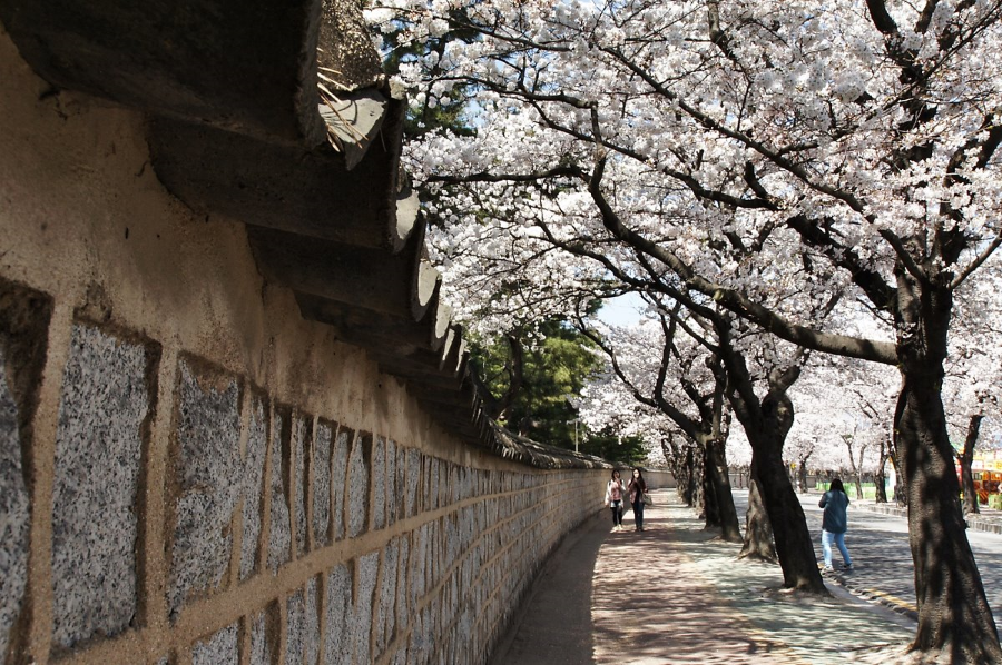 Con đường tường đá Deoksugung 