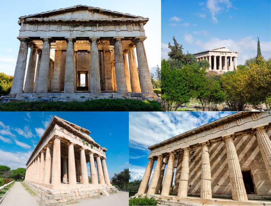 Agora cổ đại là trung tâm chính trị và thương mại quan trọng của Athens thời xưa