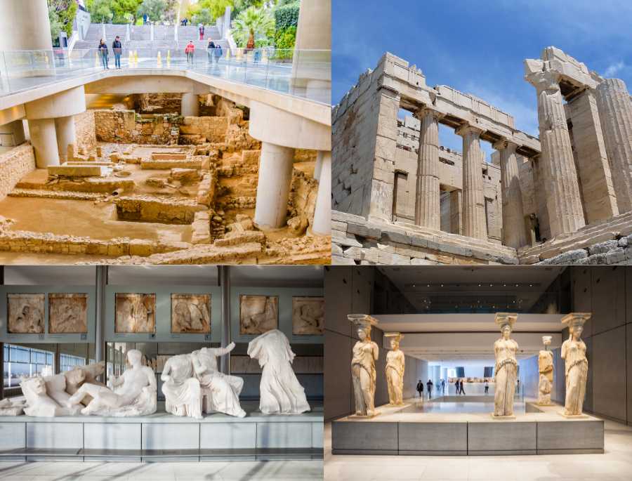 Bảo tàng Acropolis là nơi lưu giữ những hiện vật quý giá và các tác phẩm nghệ thuật cổ đại từ khu vực Acropolis