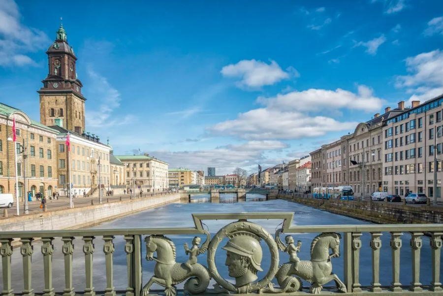 Phong cảnh yên bình của Gothenburg tại Thủy Điển