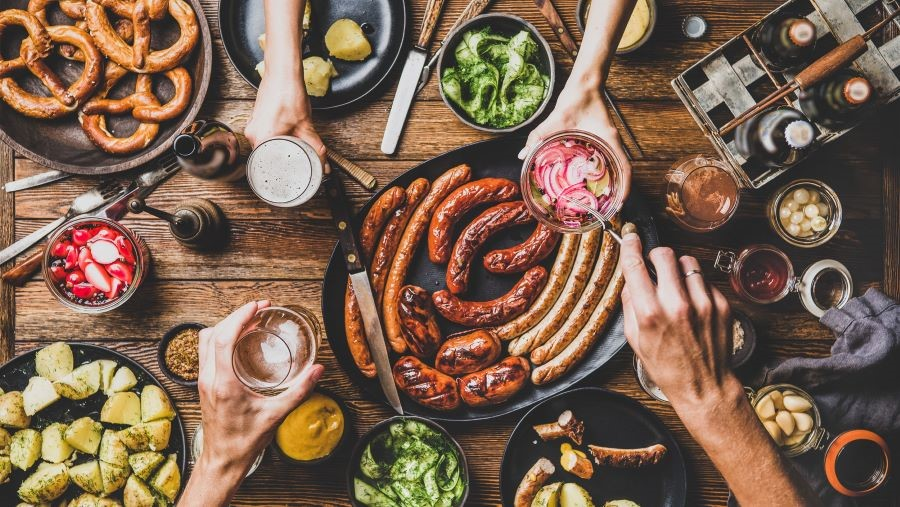 Ẩm thực Berlin là sự kết hợp hài hòa giữa hương vị truyền thống Đức và nét hiện đại