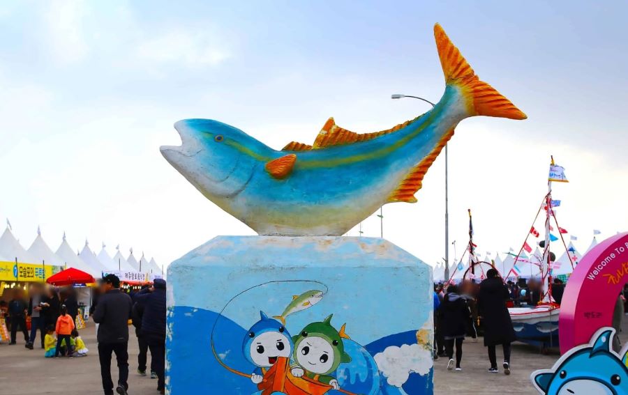 Lễ hội Bangeo (cá chỉ vàng) là sự kiện văn hóa tiêu biểu cho đảo Jeju