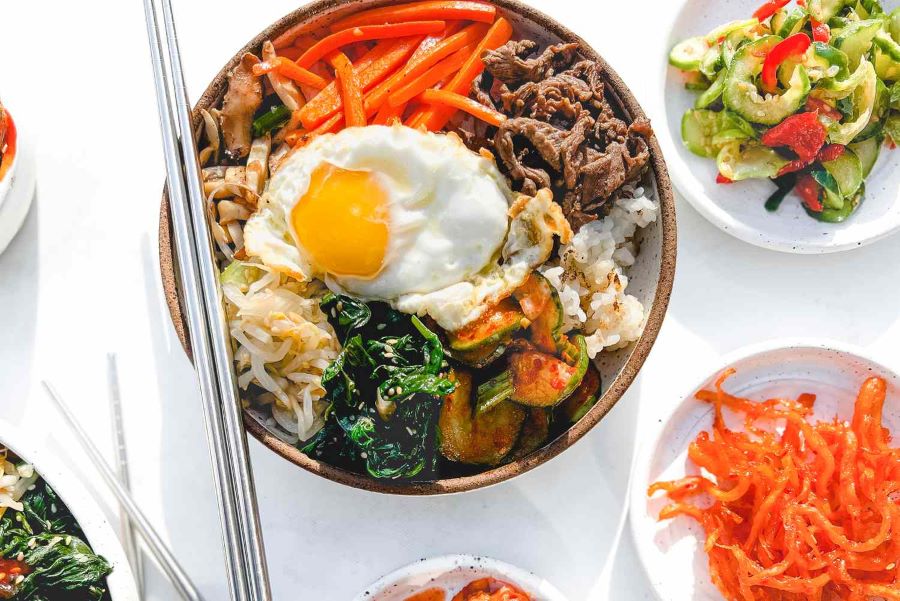 Bibimbap là một món ăn truyền thống cực kỳ nổi tiếng