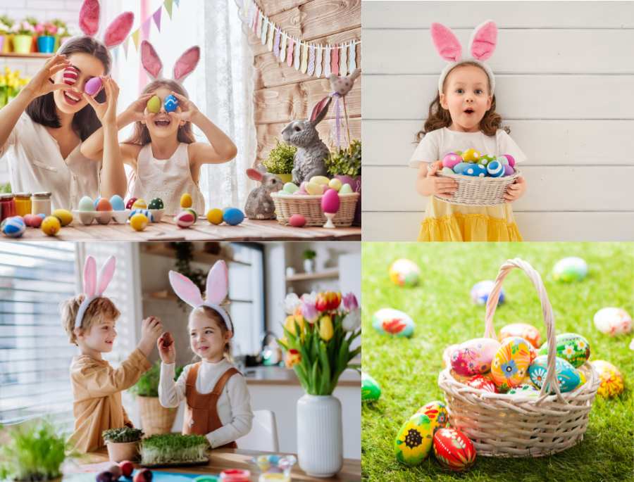 Trứng phục sinh là một trong những biểu tượng của lễ hội