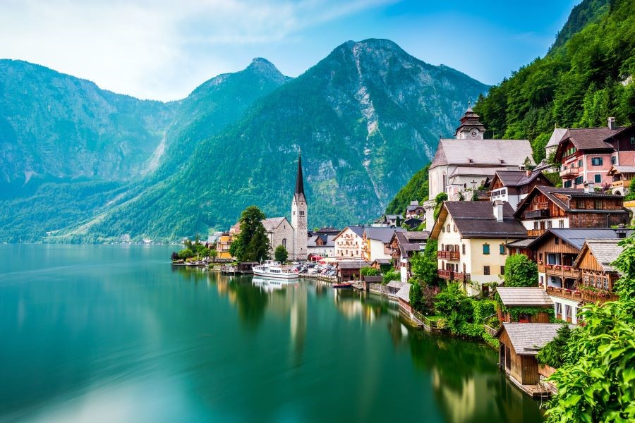Thị trấn Hallstatt xinh đẹp, yên bình của nước Áo