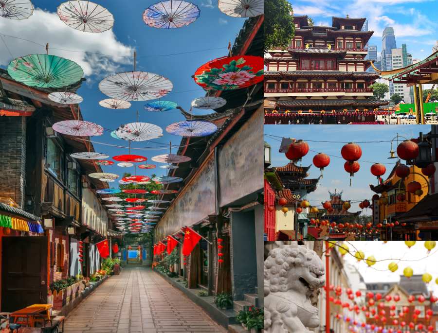 Những khu phố, những căn nhà mang kiến trúc độc đáo ở China Town