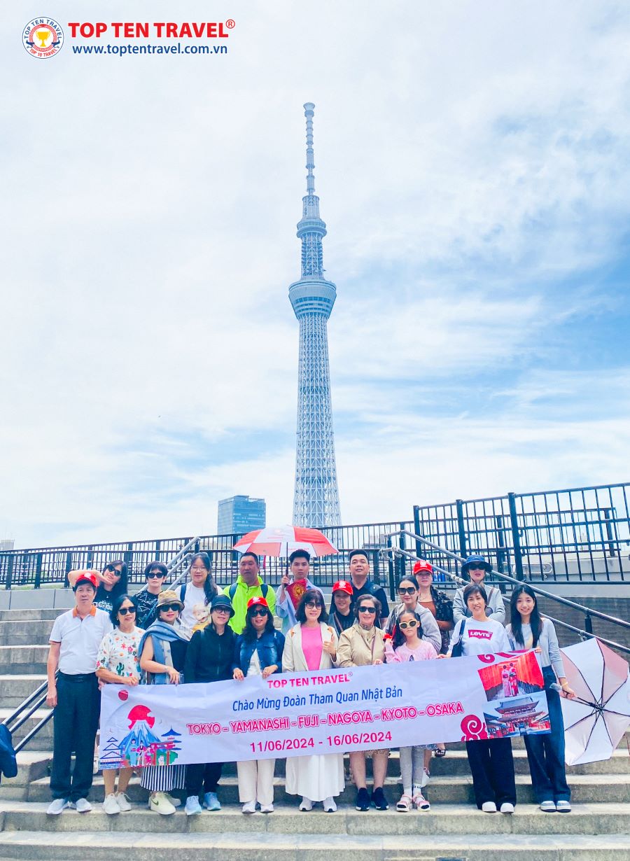 Tour Nhật Bản: Tokyo - Fuji - Yamanashi - Kyoto - Osaka 6N5D