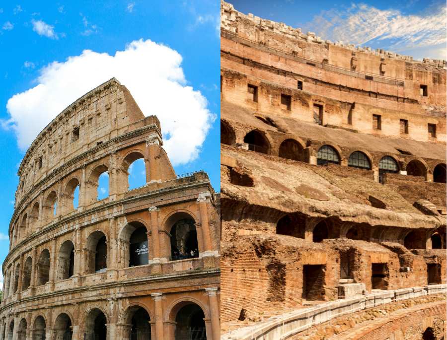 Đấu Trường La Mã sở hữu lối kiến trúc độc đáo và tinh tế