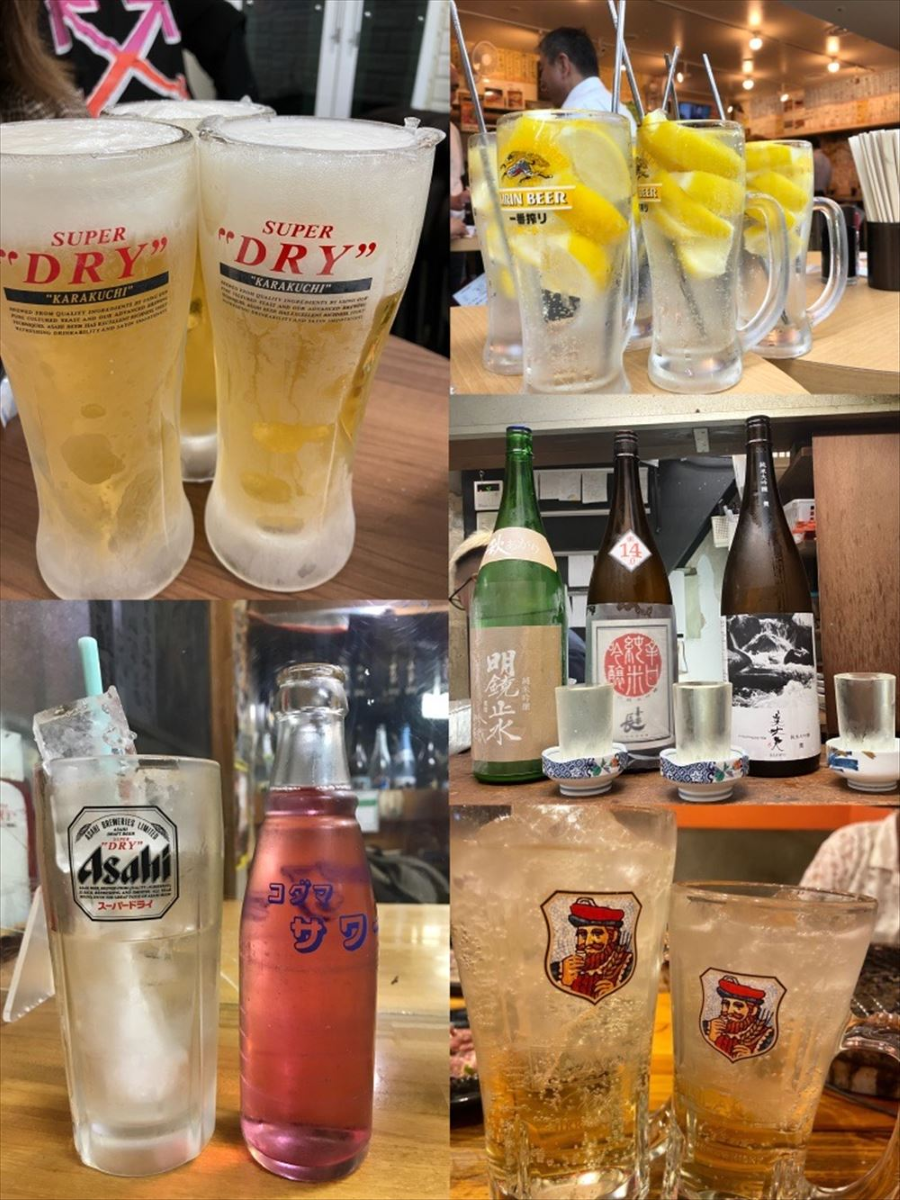 Tuỳ theo sở thích mà bạn có thể lựa chọn các loại đồ uống truyền thống hay pha chế