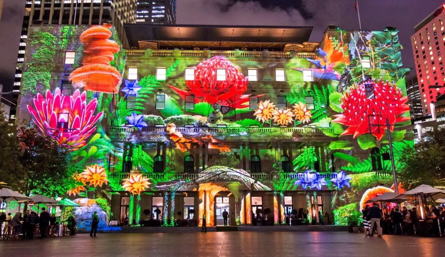 Khám phá lễ hội ánh sáng Vivid Sydney khi đi du lịch Úc