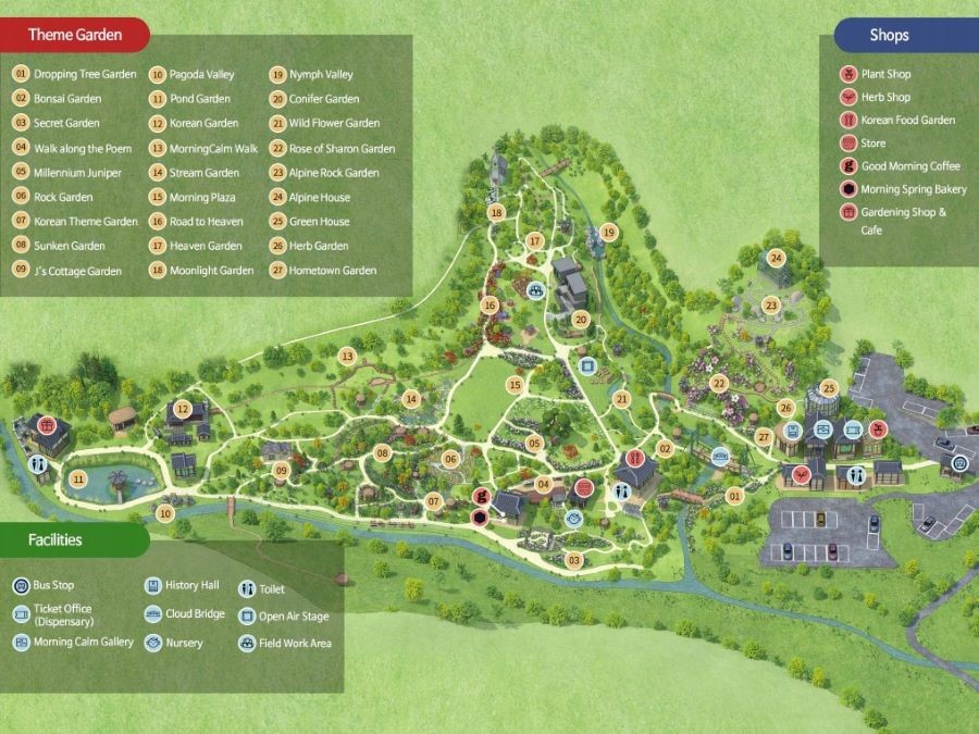 Khám phá Morning Calm - Khu vườn đẹp nhất Hàn Quốc cùng Top Ten Travel