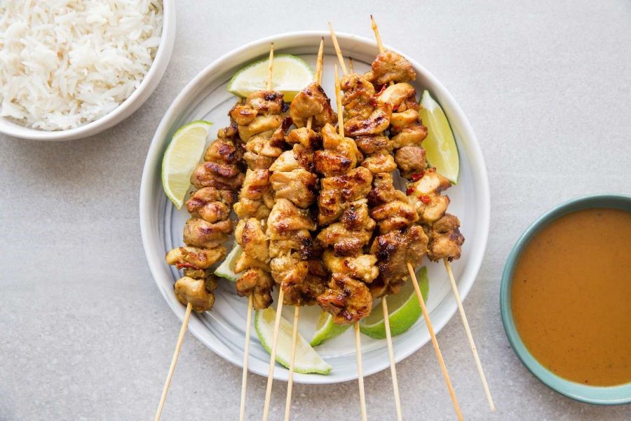 Thưởng thức món Satay thơm ngon tại Phuket