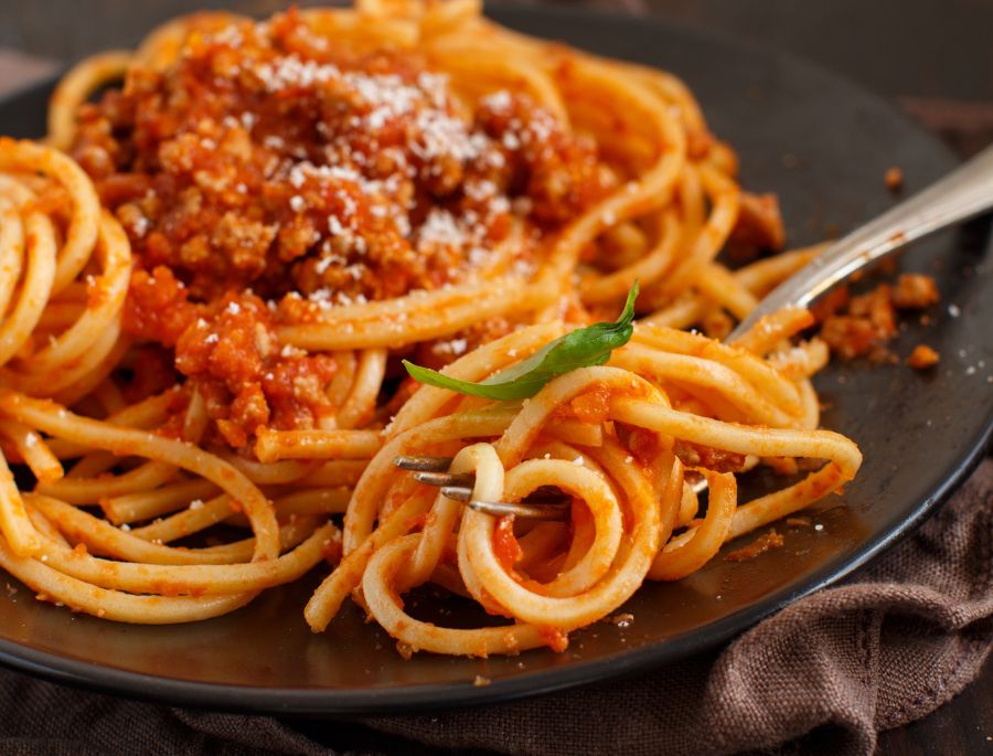 Spaghetti là một trong những loại pasta nổi tiếng nhất của Ý