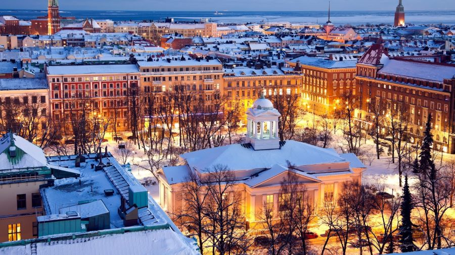Helsinki luôn kiêu hãnh khoe vẻ xinh đẹp và quyến rũ bất kể thời điểm nào trong năm