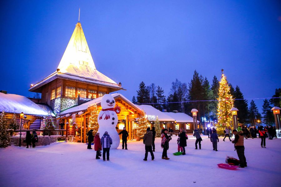 Lapland được biết đến là quê hương của ông già Noel nổi tiếng