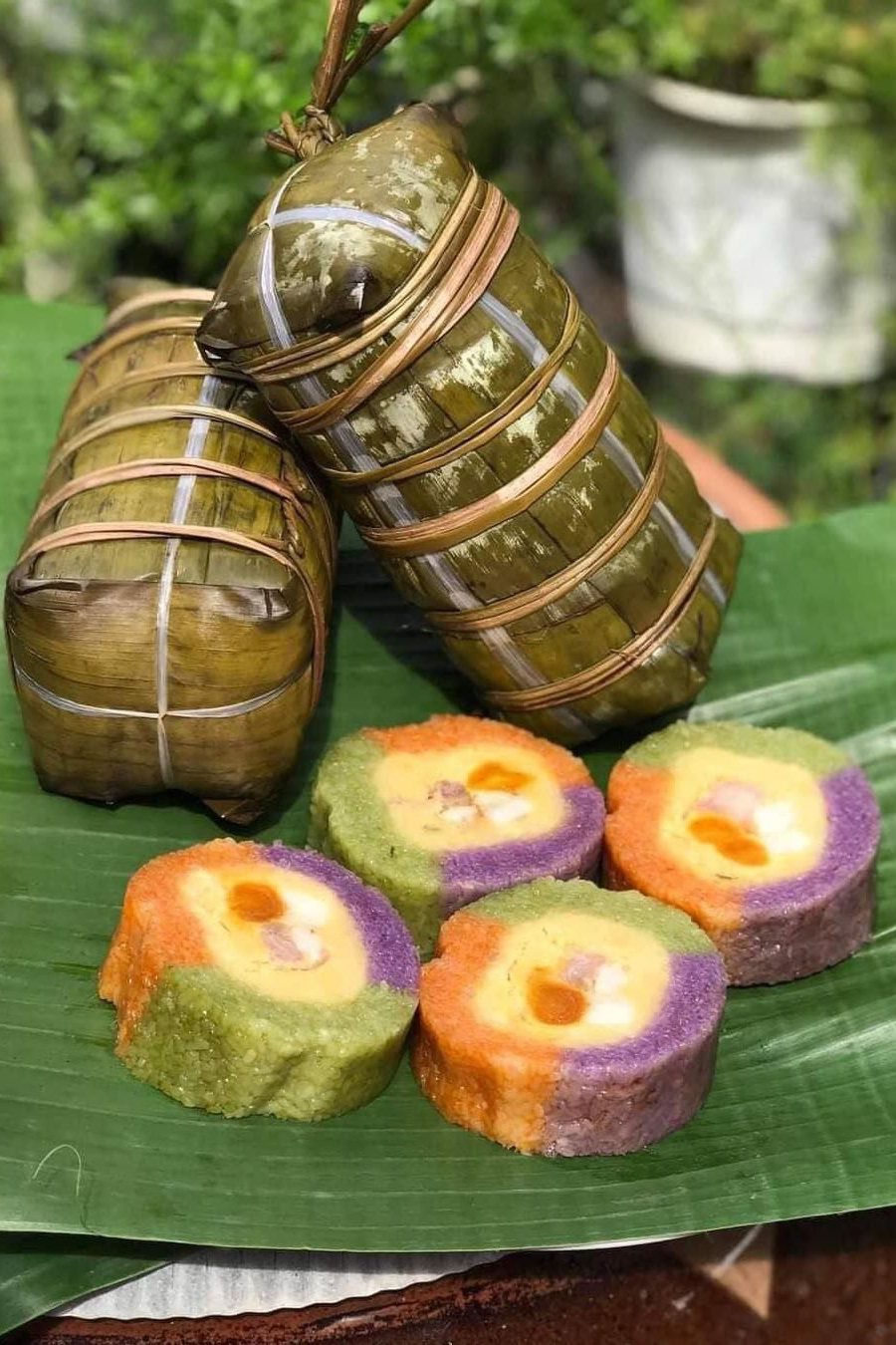 Món bánh tét thơm ngon độc đáo của người miền Nam vào mỗi dịp Tết