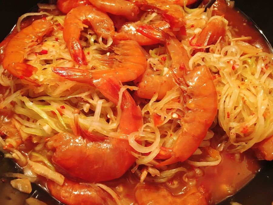 Tôm chua - Món ăn quen thuộc trong ngày Tết của người miền Trung