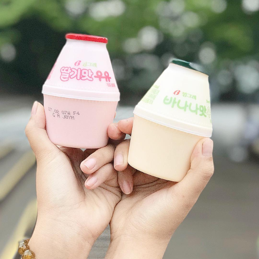 Sữa chuối đã trở thành một phần không thể thiếu trong văn hóa ẩm thực tại xứ Hàn