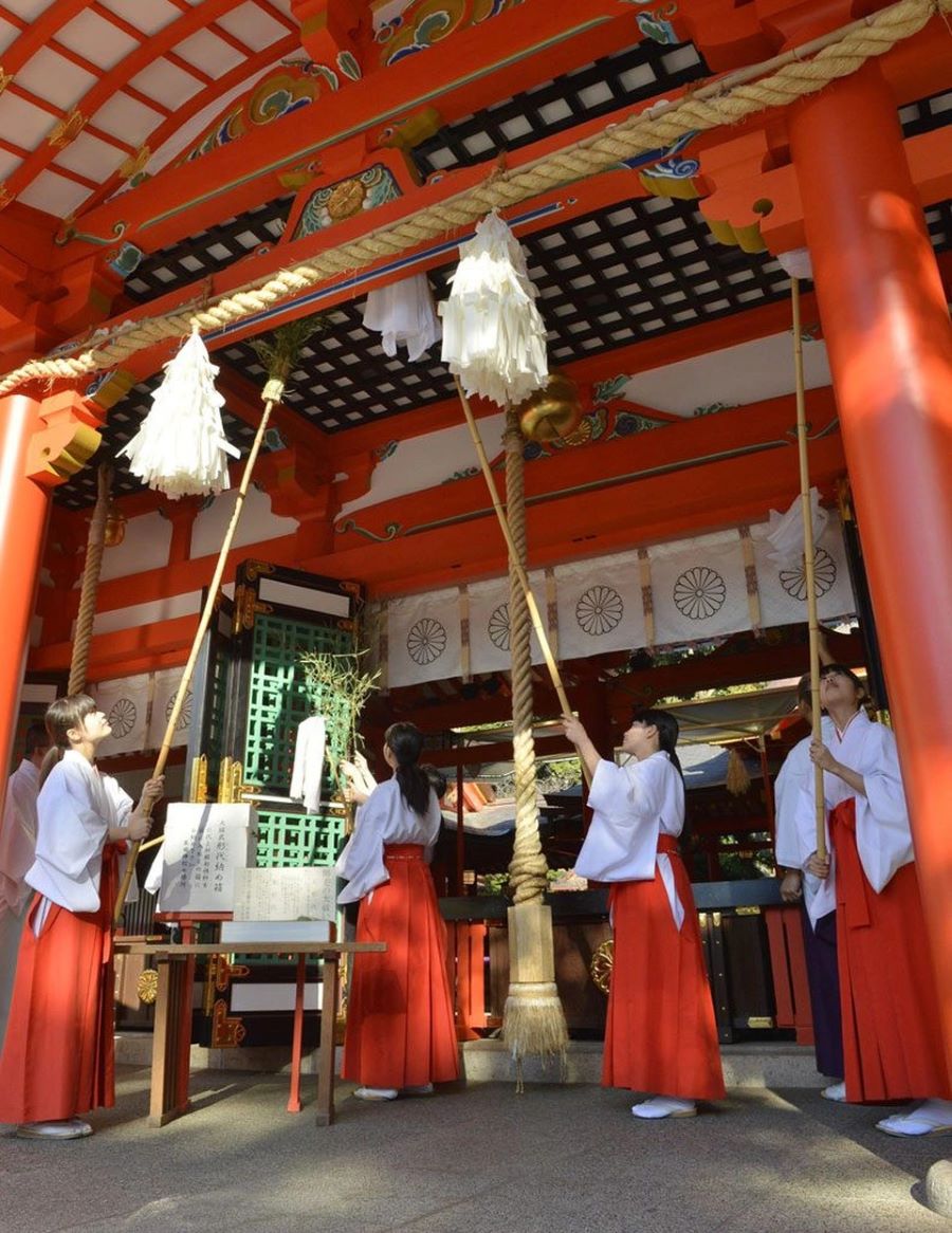 Tham gia vào ngày hội Osouji