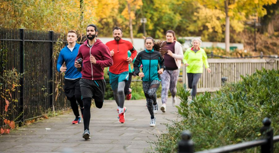 Tinh thần thể thao của người dân Anh Quốc được thể hiện ở khắp mọi nơi