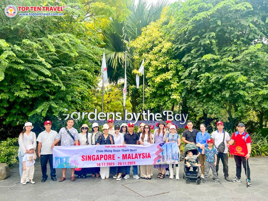 Tour Du Lịch khám phá 2 quốc gia Singapore - Malaysia tại Top Ten Travel