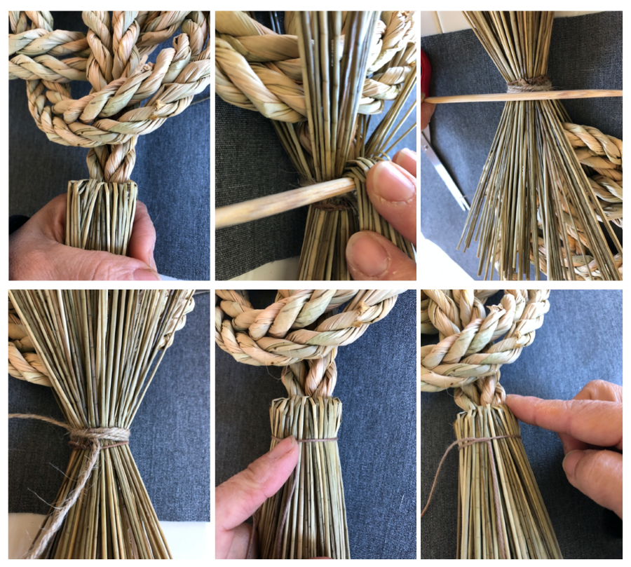 Quá trình làm Shimenawa cũng khá đơn giản, không quá cầu kỳ