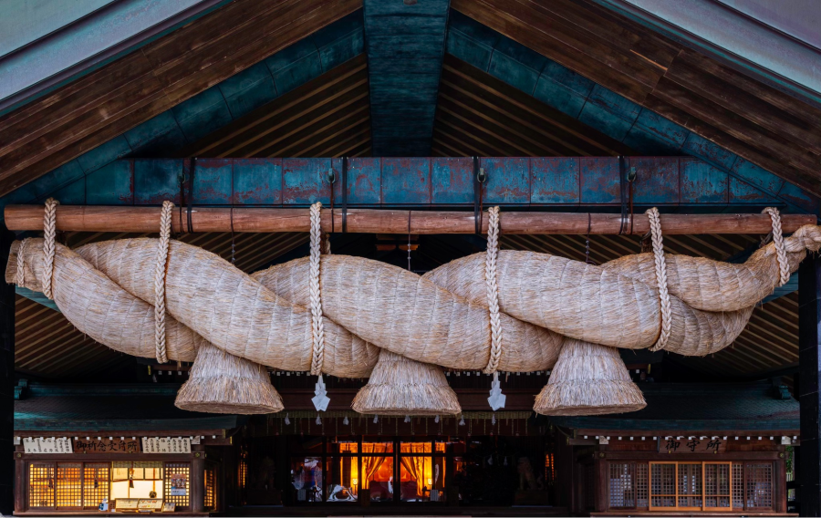  Việc treo Shimenawa có ý nghĩa trừ tà, xua đuổi những điều xấu xa và đón chào những điều tốt lành