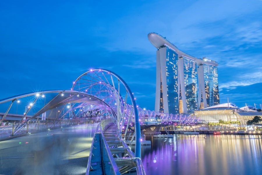 Cầu Helix - Biểu tượng riêng của Quốc đảo Sư Tử