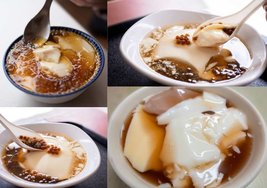 Đậu hoa là một trong những món ăn tráng miệng biểu tượng của Đài Loan