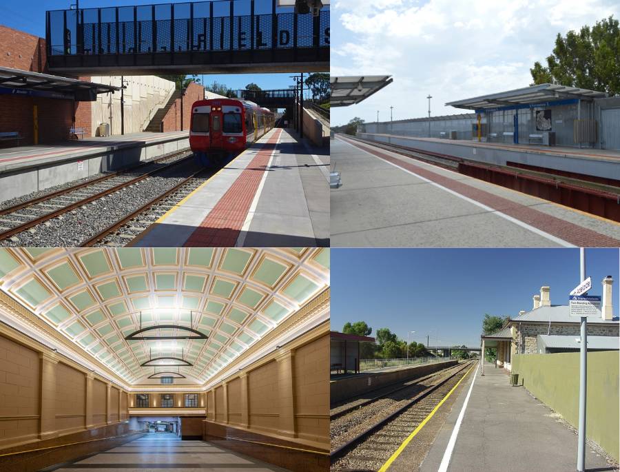 Một số hình ảnh về các đặc điểm nổi bật về kiến trúc của nhà ga