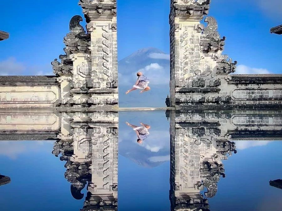 Cổng trời Bali thuộc ngôi đền thiêng Pura Lempuyang Luhur nổi tiếng 