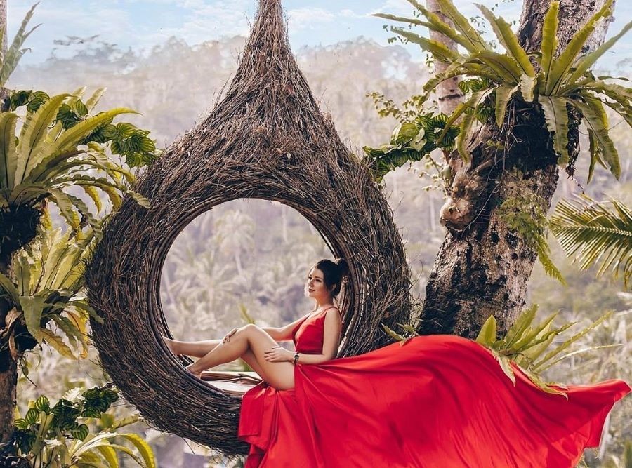 Các mẫu “tổ chim” cực kỳ ấn tượng để khách du lịch có thể thỏa sức chụp hình “sống ảo”