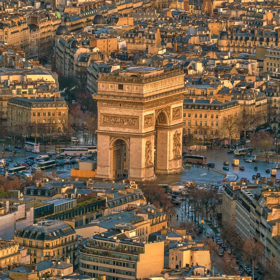 Khải Hoàn Môn Paris - Công trình biểu tượng nước Pháp