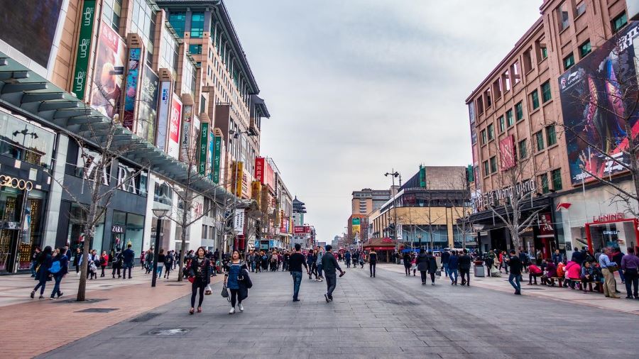 Phố mua sắm Vương Phủ Tĩnh là lựa chọn hàng đầu dành cho các tín đồ shopping 