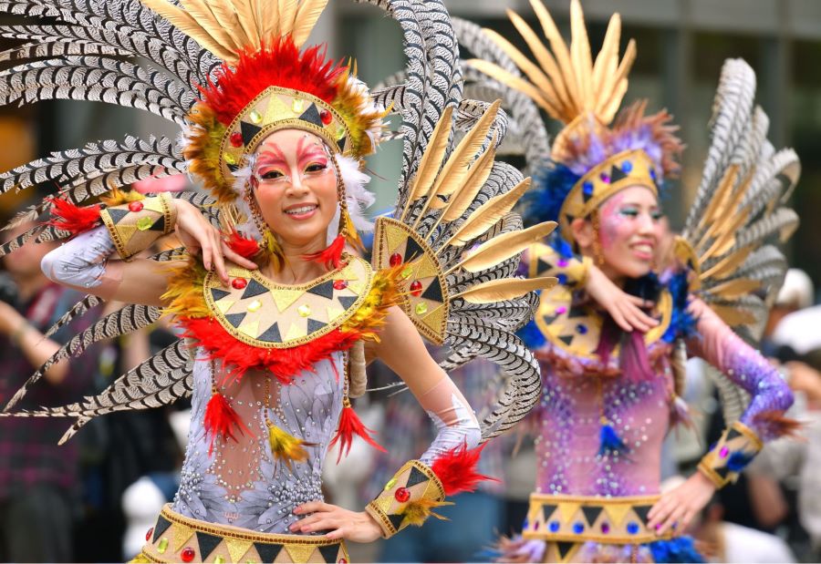 Lễ hội Kobe Matsuri là lễ hội đường phố lớn nhất ở Kobe Nhật Bản