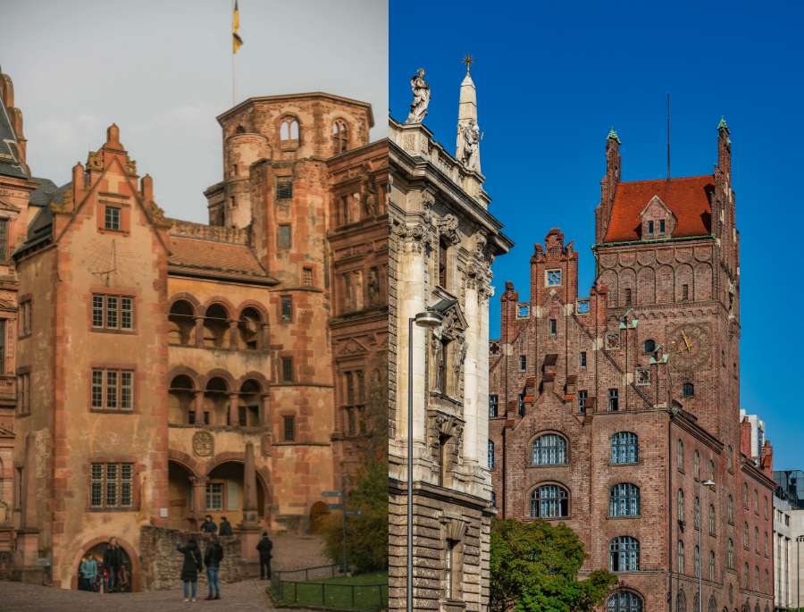 Lâu đài Heidelber là một biểu tượng lịch sử và văn hóa nổi tiếng của nước Đức