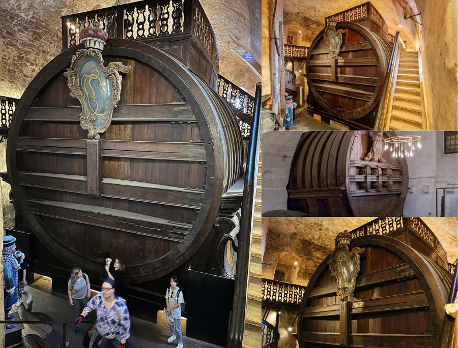 Chiếc thùng gỗ sồi khổng lồ này có thể chứa đến 210.000 lít rượu vang