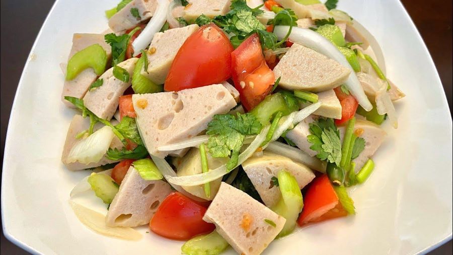 Gỏi Yum Moo Yor - Món gỏi khai vị được nhiều người dân Thái Lan yêu thích