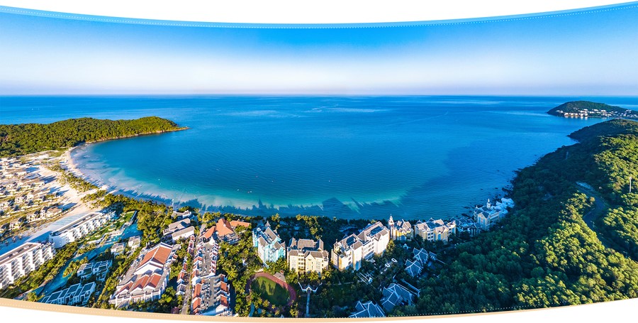 Cảnh quan tuyệt vời của vùng đảo Phú Quốc.