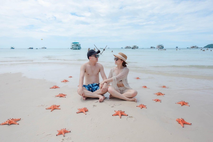 Bãi sao là bãi biển trong xanh và nổi tiếng nhất Phú Quốc